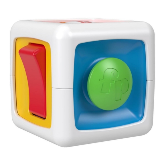 NWT My First Fidget Cube Fisher Price Learning Toy - Picture 6 of 7